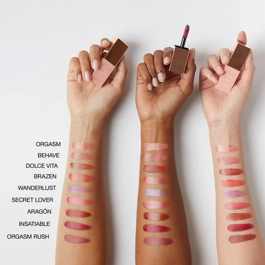 Brazen | NARS Afterglow Liquid Blush 7ml Buildable Hydrating Blush with Sodium Hyaluronate and Vegan Protein