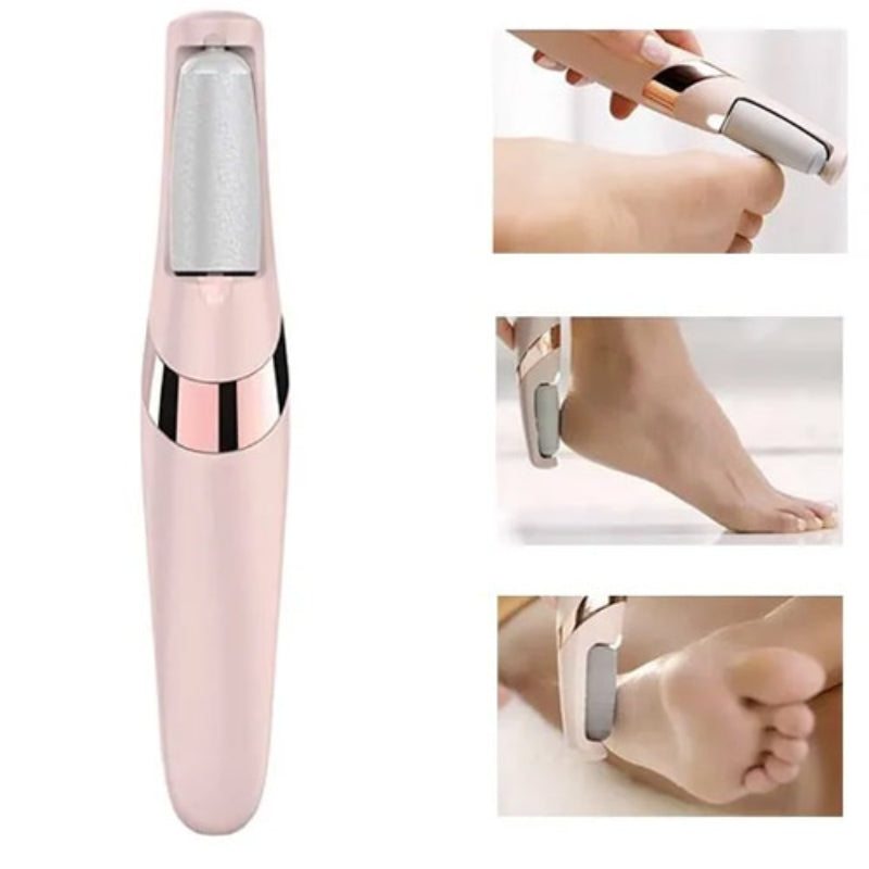 Flawless Pedicure Callus Remover Tool | Rechargeable Cordless Foot Care Kit for Smooth Heels