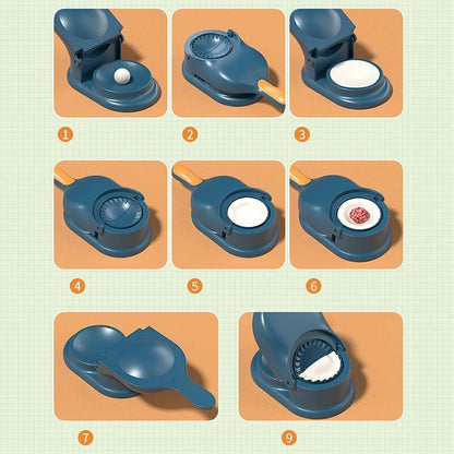 2 In 1 Dumpling Maker | Samosa Maker | Random Colors