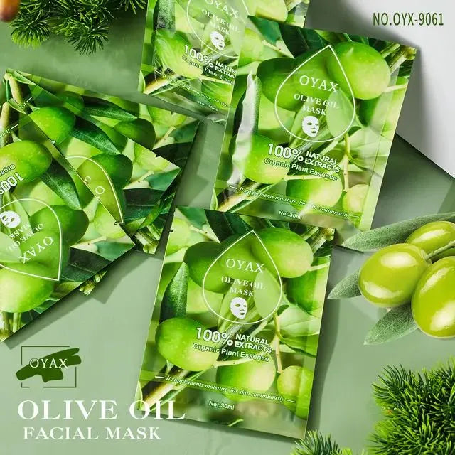 Pack of 2 | O’Mayln Rice Facial Mask | Anti-Wrinkle, Brightening & Hydrating Sheet Mask