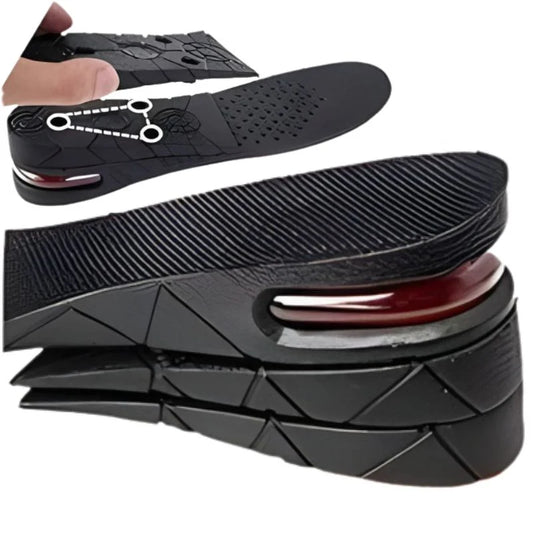 4 Layer Height Increase Insoles – Adjustable 3 cm to 9 cm | Soft, Comfortable & Shock-Absorbing | Elevator Shoe Inserts for Men & Women